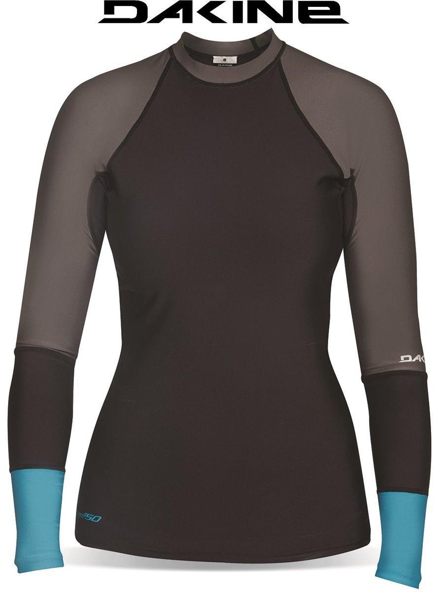 Dakine FLOW Damen Lycra Rash Guard Surfshirt Badeshirt Longsleeve