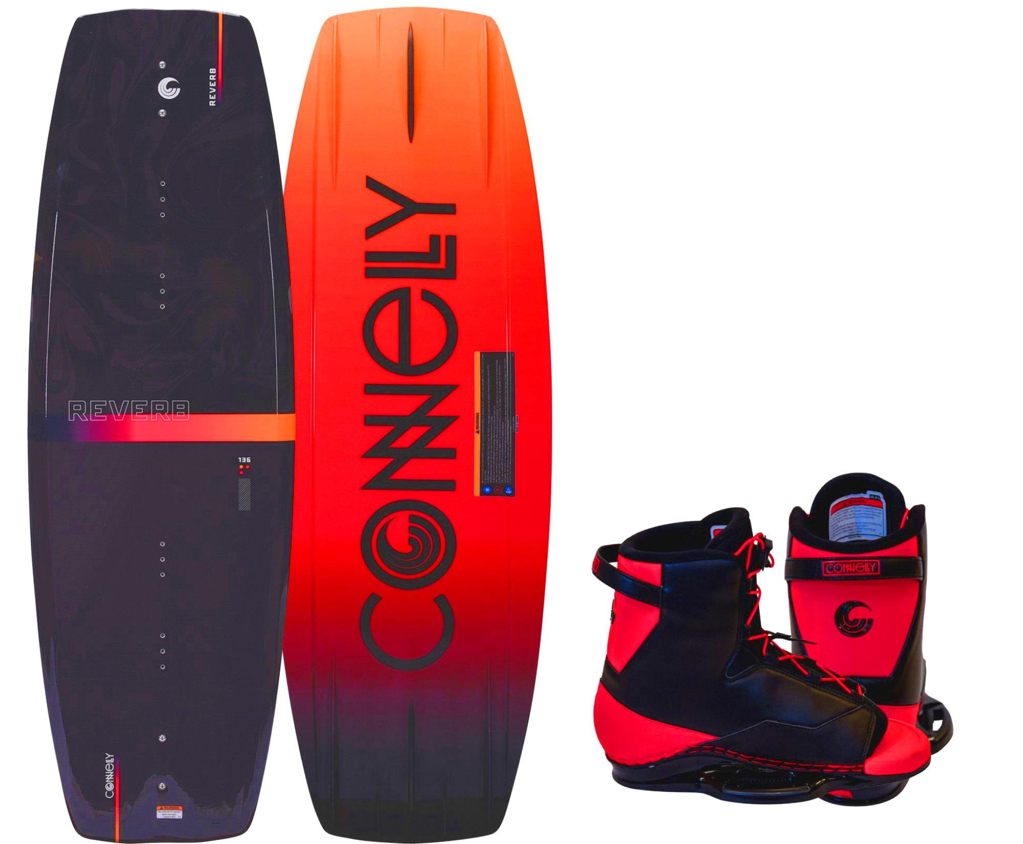 Connelly Reverb Wakeboard 141 + Empire Boots Wakeboard Set