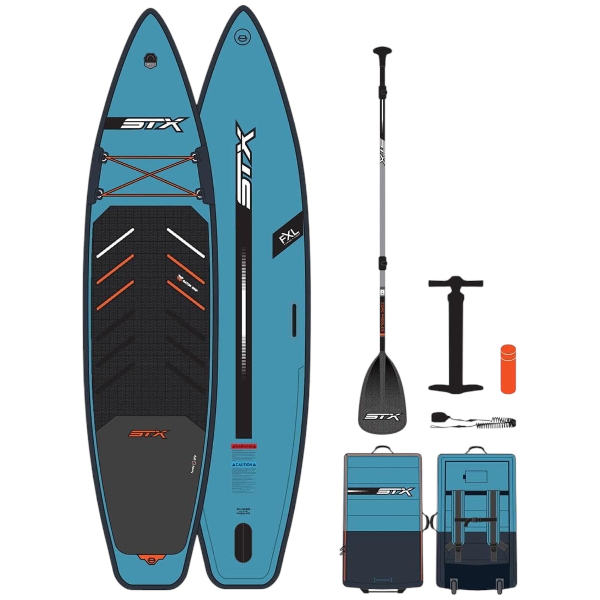 STX Windsurf SUP 12'0 Hybrid Tourer aufblasbar Komplett Set 365cm