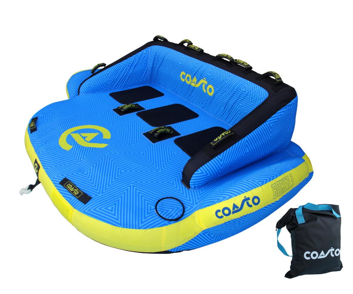 COASTO BOXER 3 Personen Towable Tube Funtube Wassersport Boot Tubes