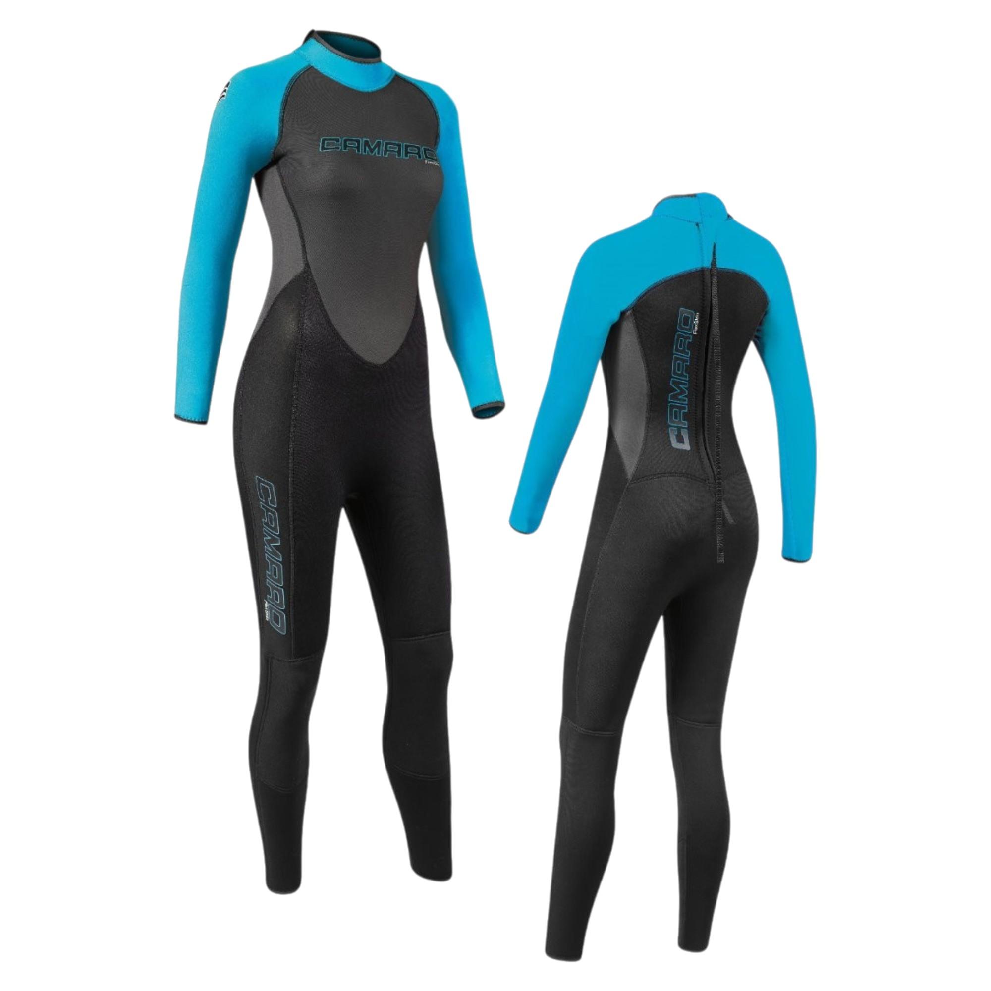 CAMARO Flex Skin Damen Fullsuit 3/2 mm Ultraflex Neoprenanzug Stretch Wetsuit