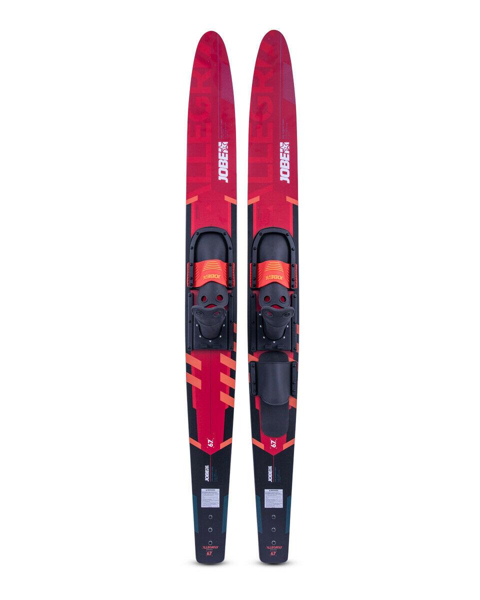 Jobe Allegre 67 Combo Wasserski Ski Paarski red