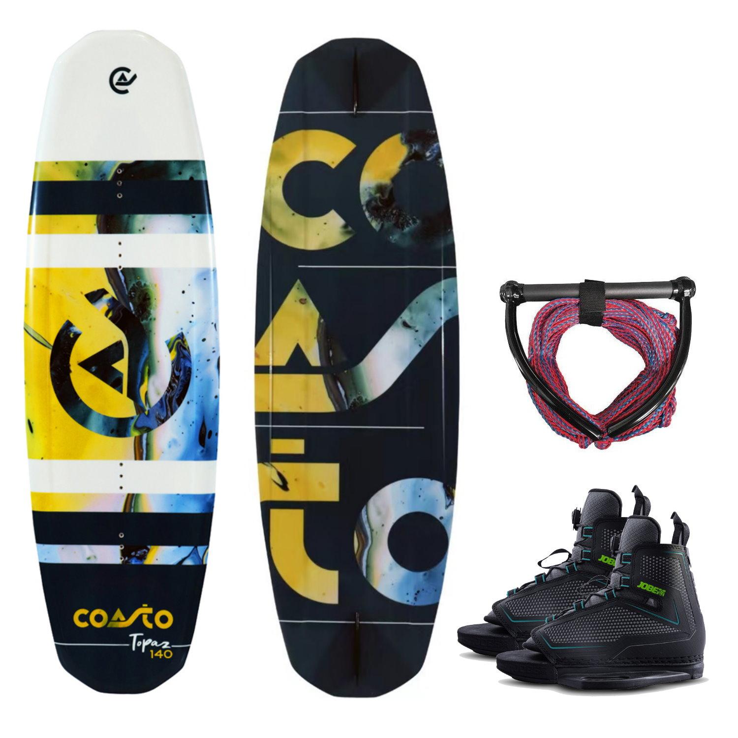 COASTO Topaz 140 Package Wakeboard Flex Hantel Maze Bindung 40-46