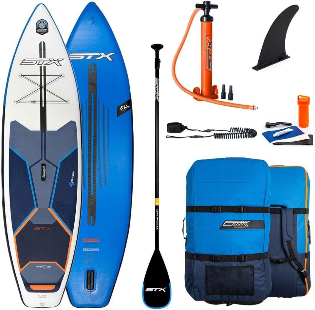 STX Cruiser 10.4 SUP Board Set Aufblasbar inkl. Paddel Pumpe Tasche