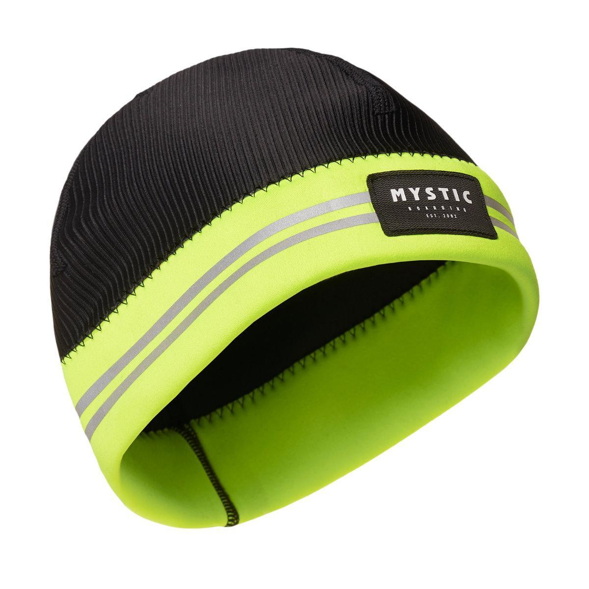 Mystic BEANIE NEOPREN RELECTIVE Muetze Cap 2.0mm yellow Beanie