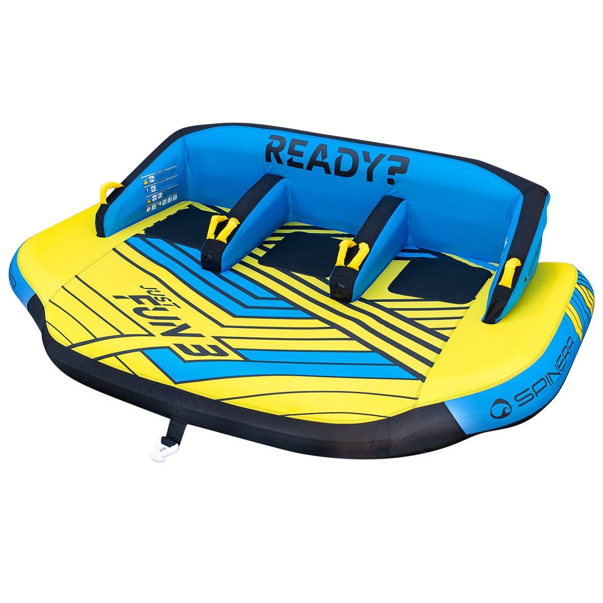 Spinera Just Fun 3P Towable Fun Tube Schleppring Reifen Jetskitube 3 Personen