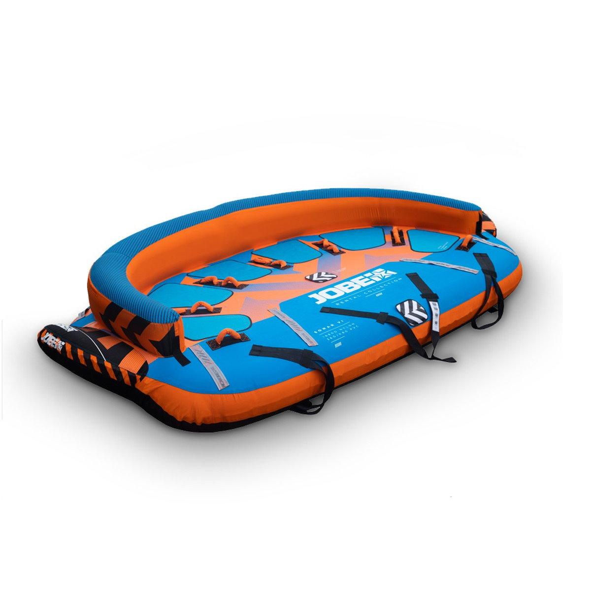 Jobe Rental Sonar Funtube 6P Heavy Duty Towable Tube Wassersport Boot Tubes