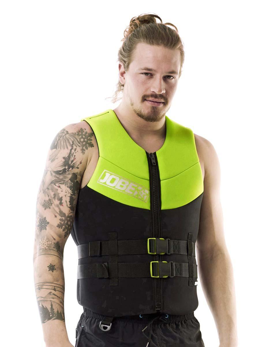 Jobe Neoprene Vest Neo Vest Men Schwimmweste Neoprenweste Wasserskiweste lime Float Vest