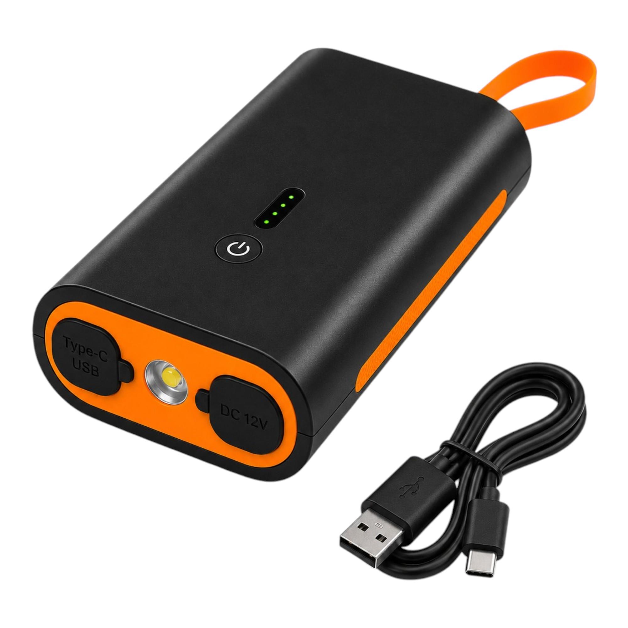 SkinStar Powerbank 6000mAh Zusatz Akku elektrische 12V-Pumpen LED-Leuchte USB