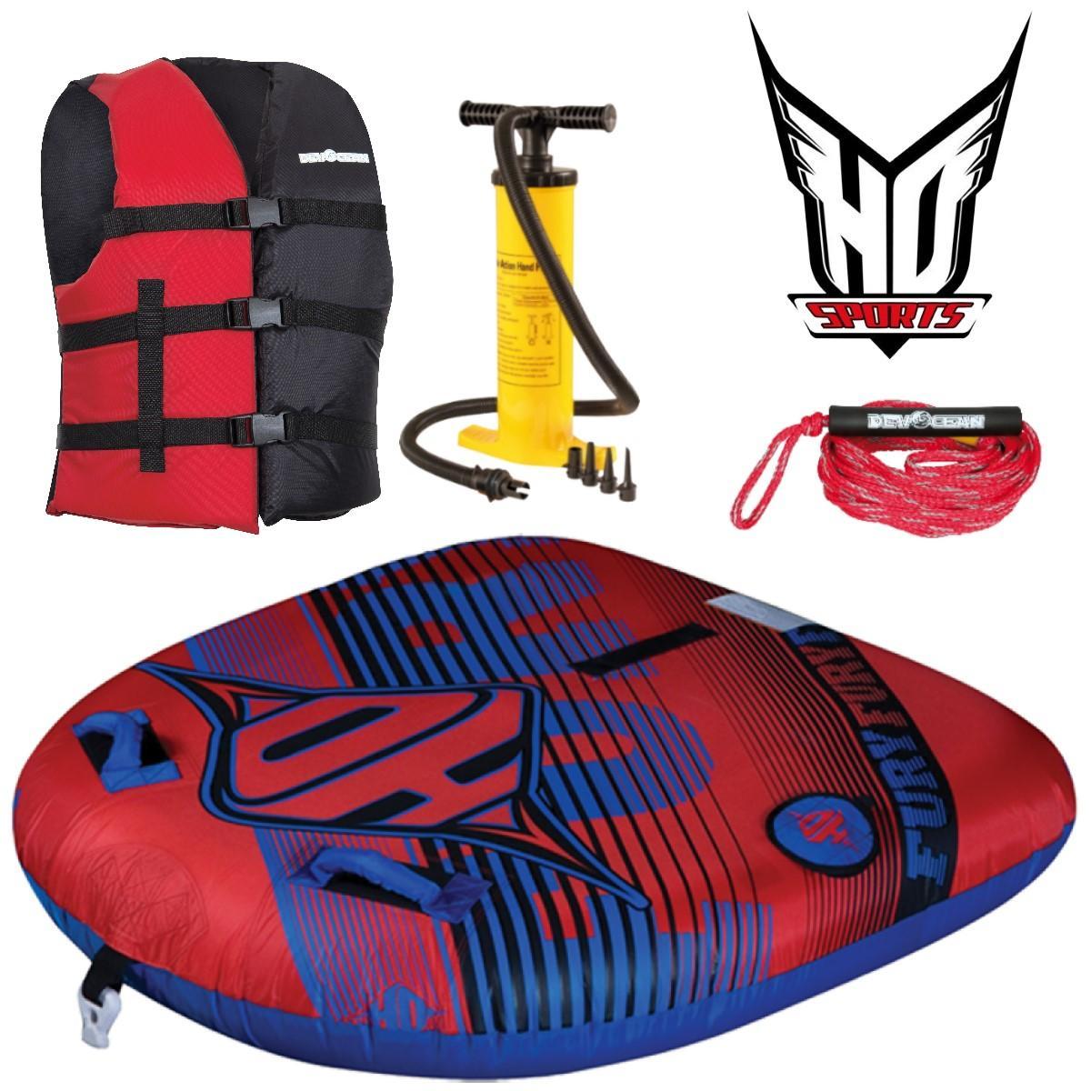 HO Sports Fury 1 Persoen PACKAGE Tube Towable Decktube
