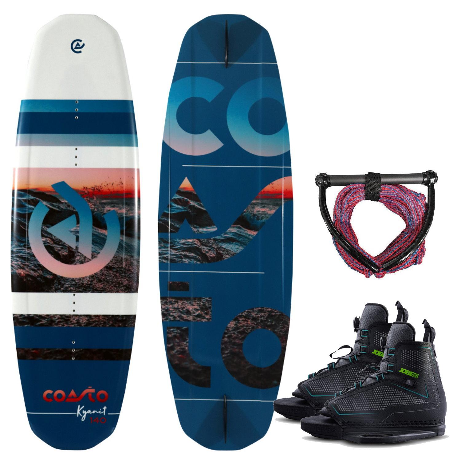 COASTO KYANIT 140 Package Wakeboard Flex Hantel mit Maze Bindung 40-46