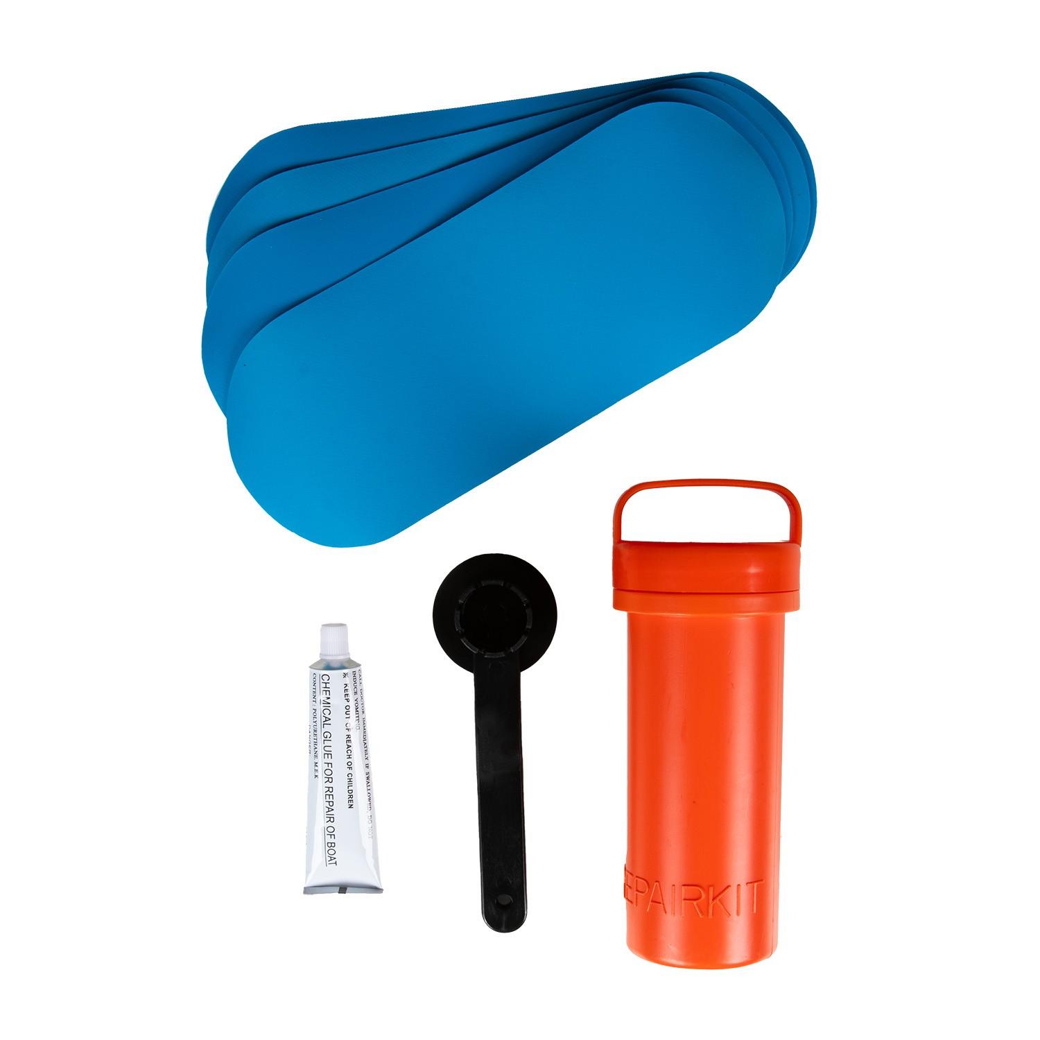 JOBE Multi Rider PVC Reparaturset für aufblasbares SUP Board iSUP blau