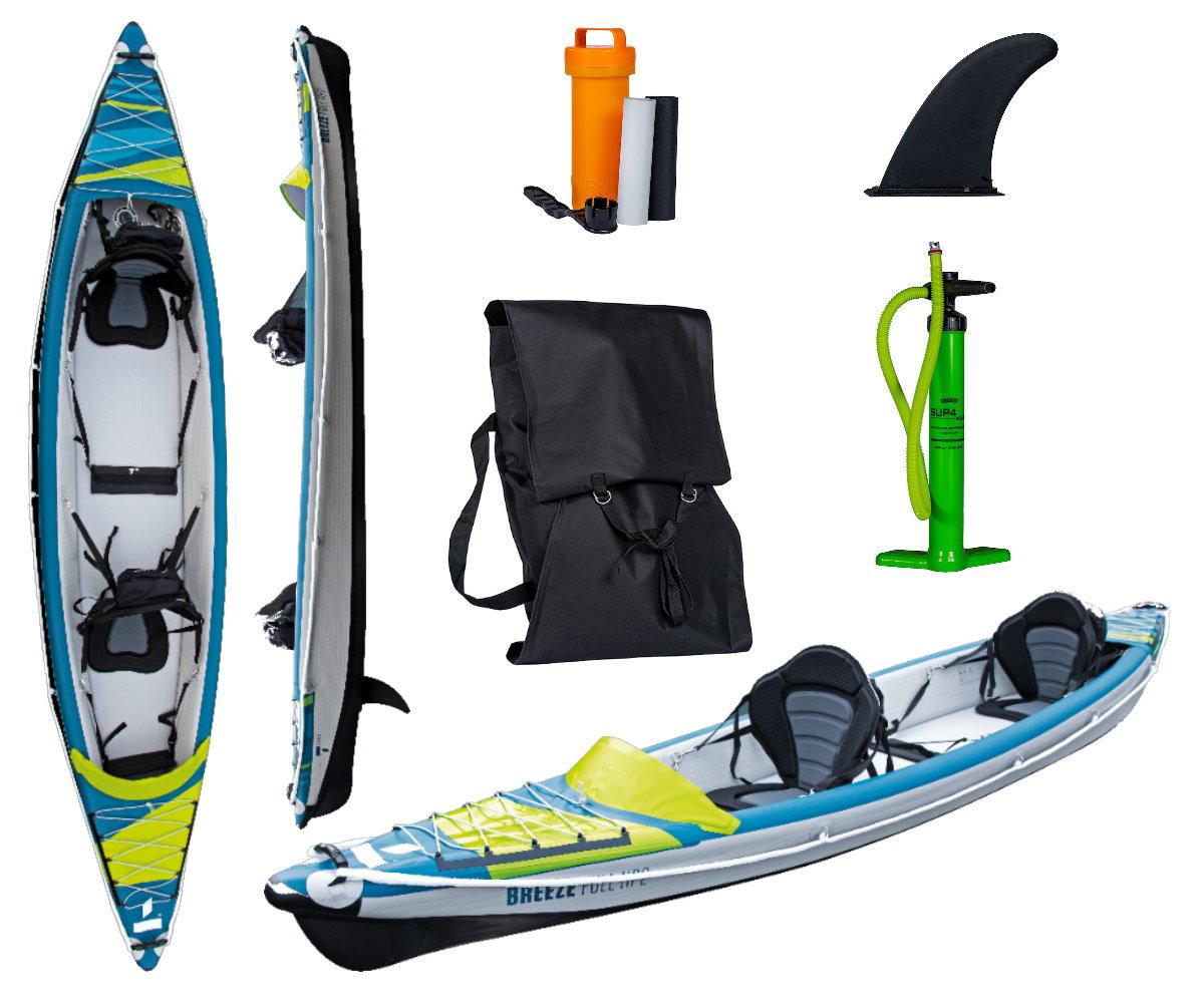 TAHE HP2 KAYAK AIR BREEZE FULL inflatable Kanau Tourenkajak 2 Personen 410cm