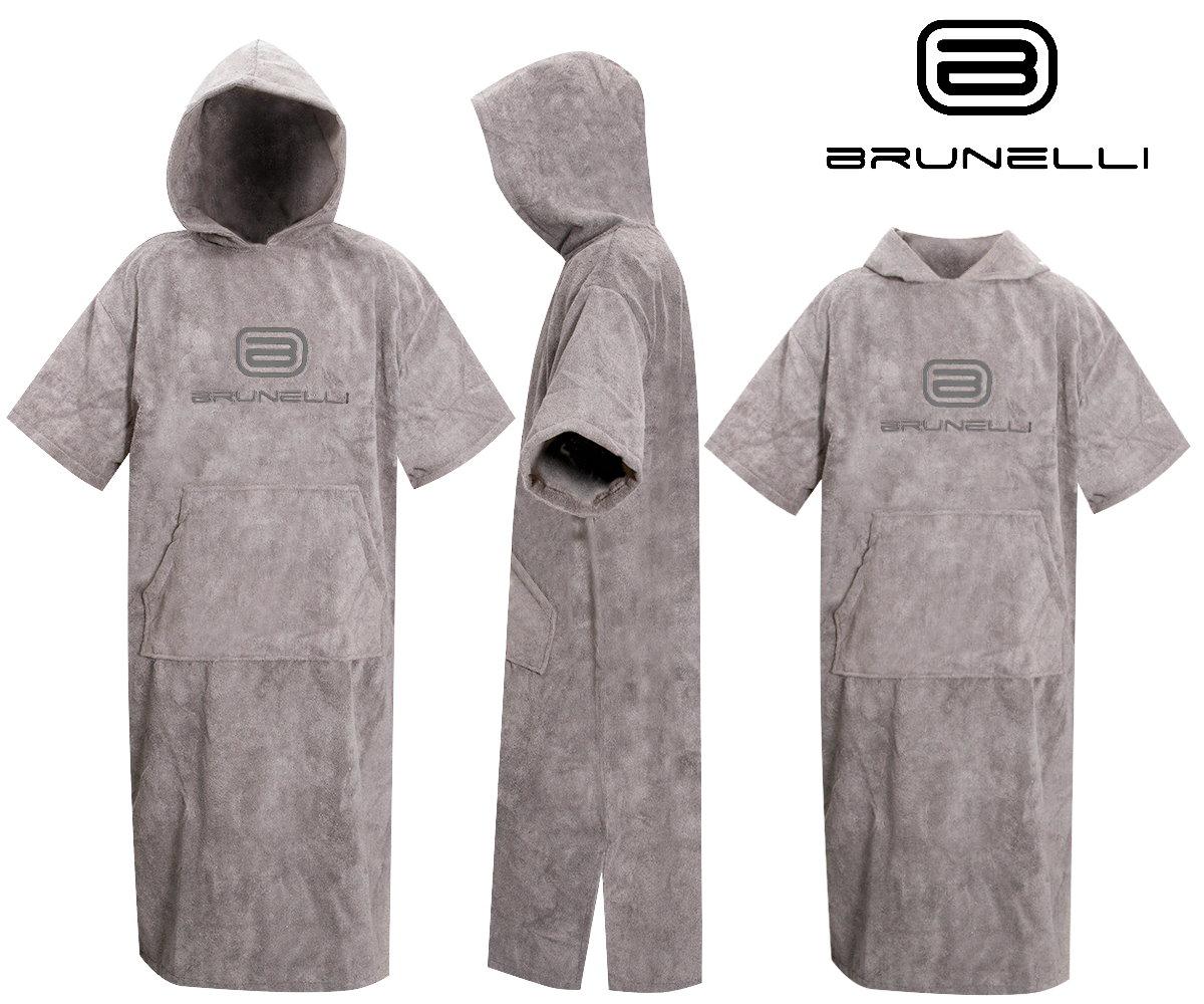 BRUNELLI Surf Poncho Handtuch Bademantel 100% Baumwolle Schwimmen Kite