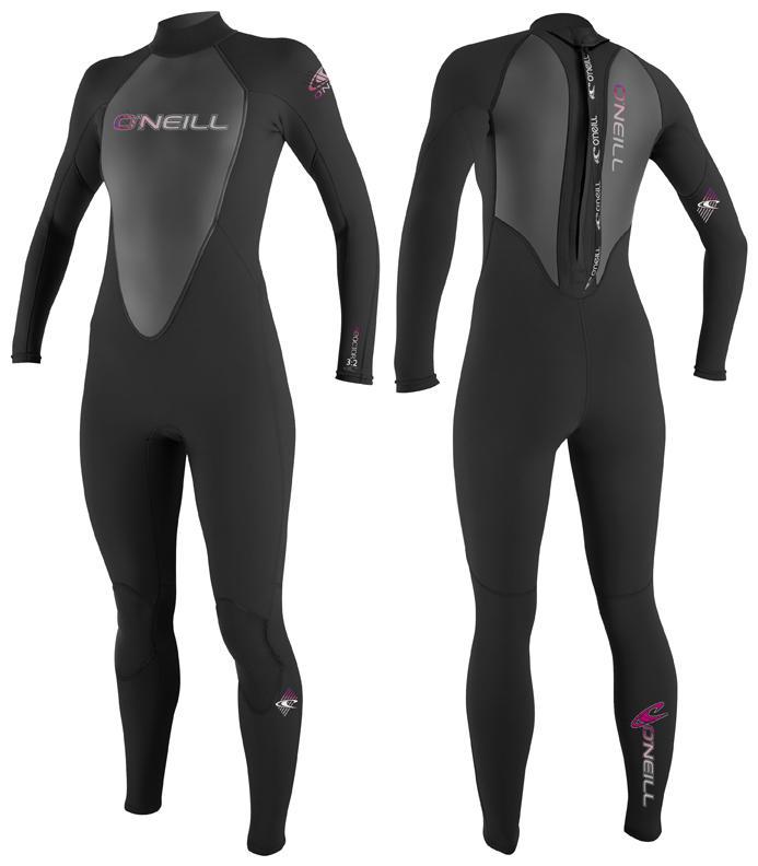 O'Neill Full Suit REACTOR Neoprenanzug Damen schwarz