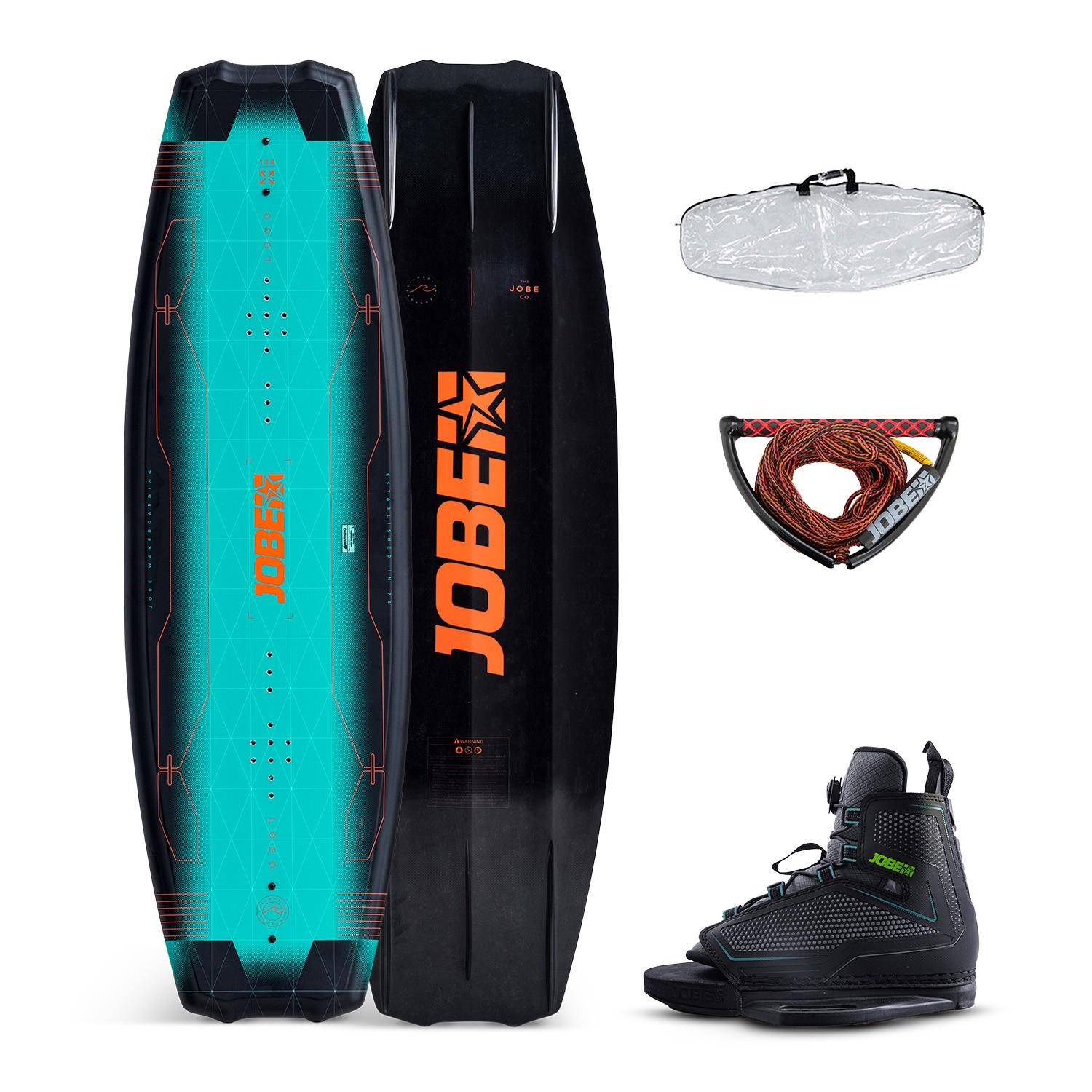 JOBE LOGO 138 Wakeboard Package mit Wakeboard Bindung und Hantel