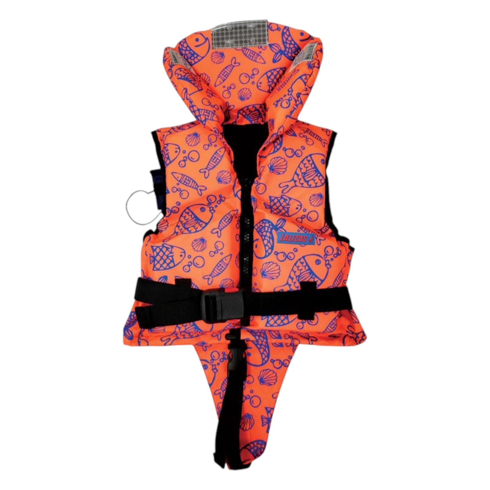 LALIZAS Kinder Rettungsweste 100N ISO 12402-4 CE Schwimmweste Nylon Lifejacket