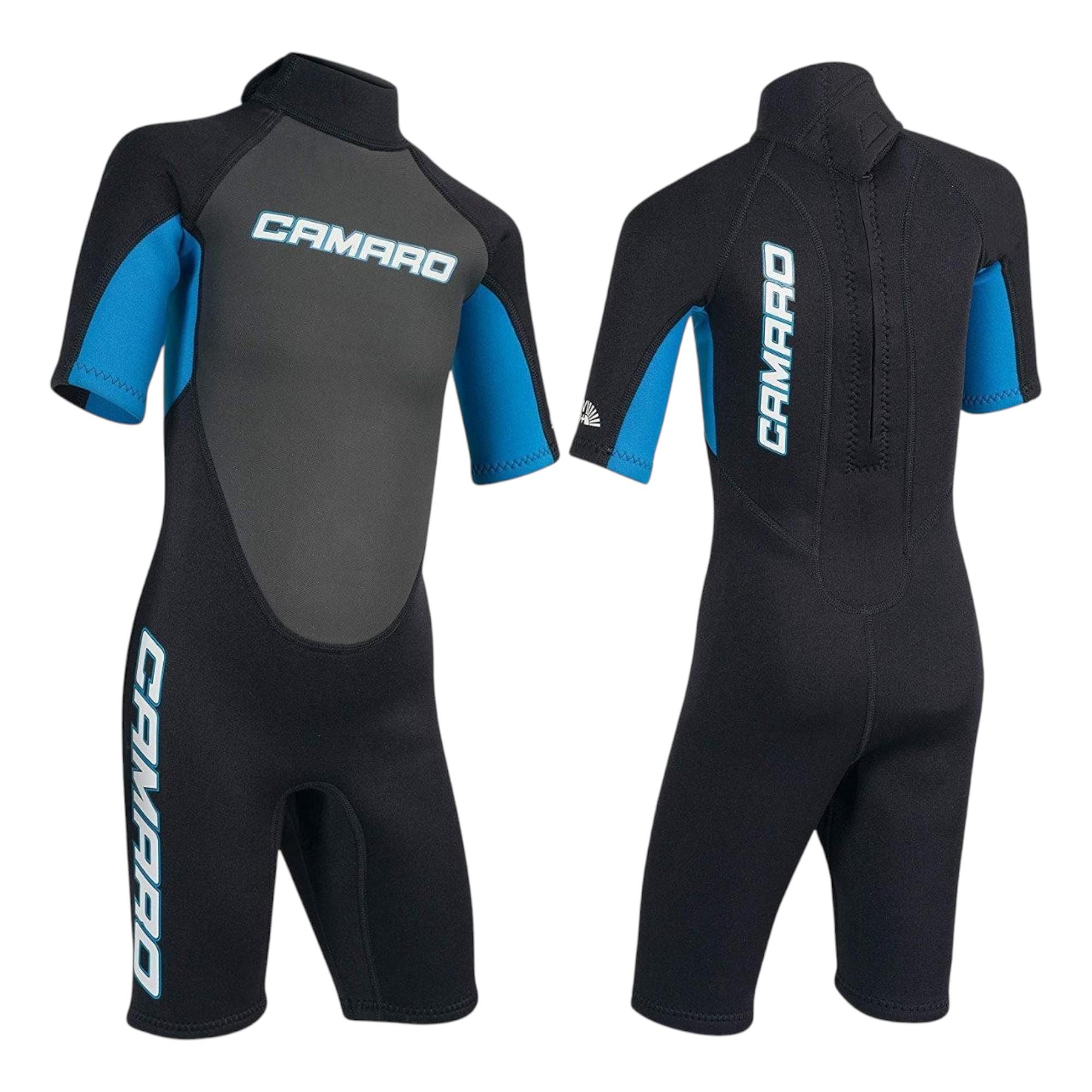 CAMARO Juniors Flex Shorty REVO 3/2mm Youth Kinder Neoprenanzug Schwimmanzug