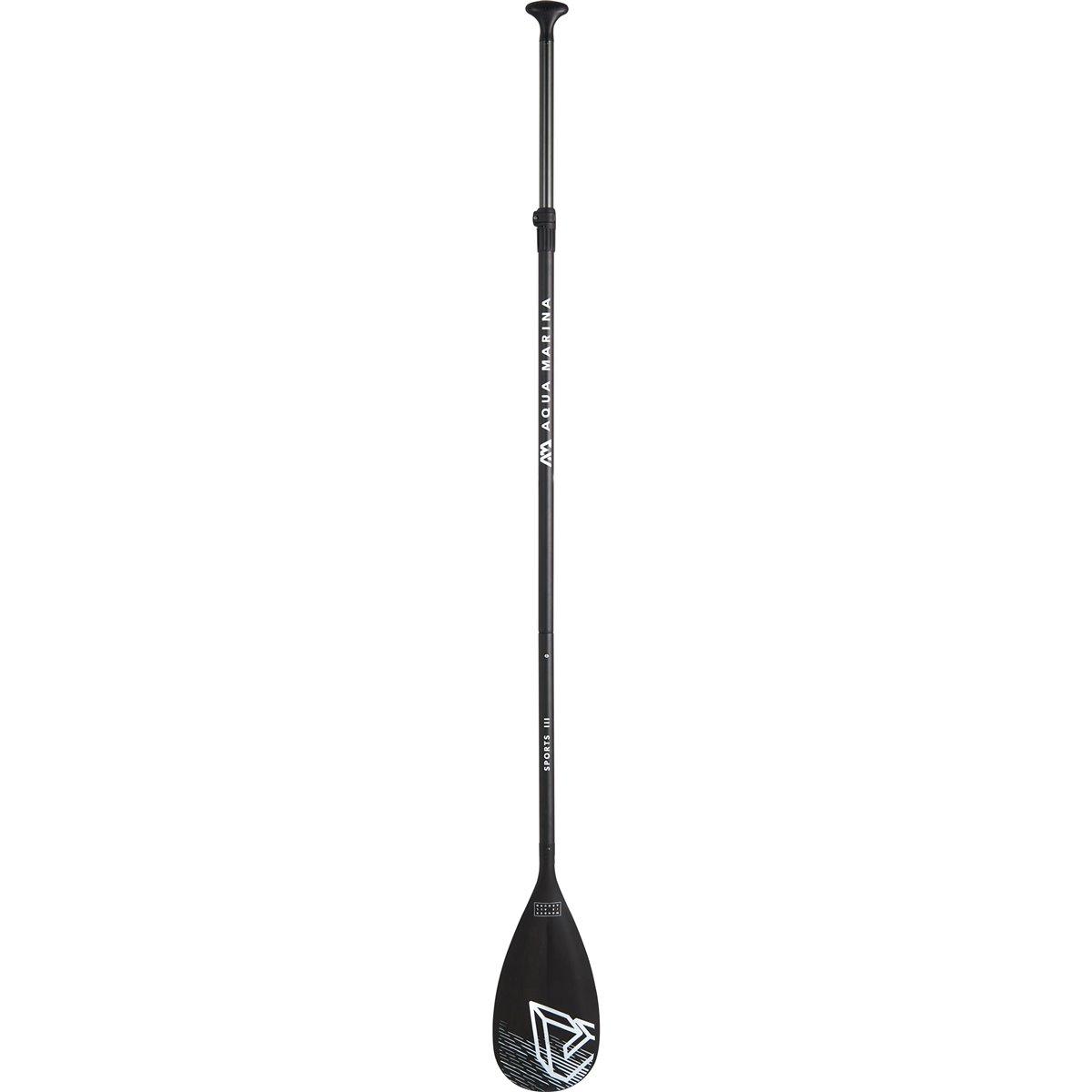 Aqua Marina SPORTS III Adjustable Alu iSUP Paddel Paddle 175-220cm 3-teilig Paddle