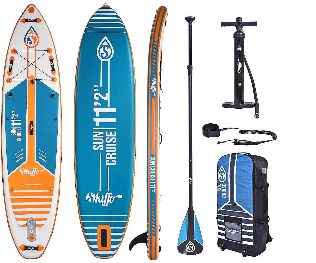 SKIFFO SUN CRUISE 11'2 SUP Board ISUP Stand Up Paddle Board 340x84x15 cm