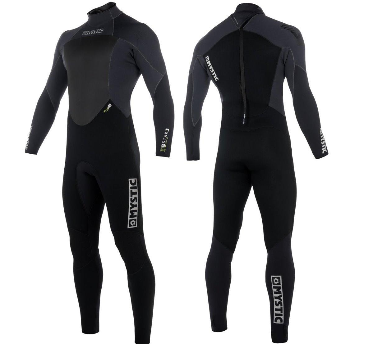 MYSTIC Neoprenanzug STAR 5/3 Back Zip Steamer Herren Halbtrocken super warm