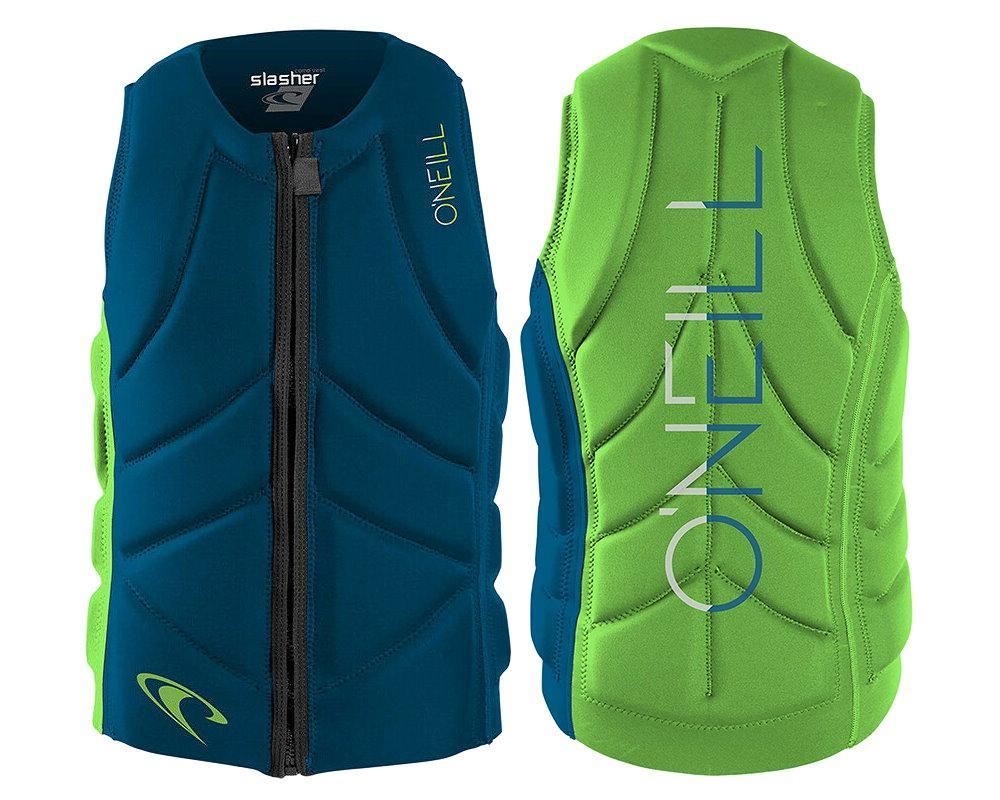 O'Neill Youth Slasher Comp Vest Kinder Neopren Prallschutzweste Wakeboard