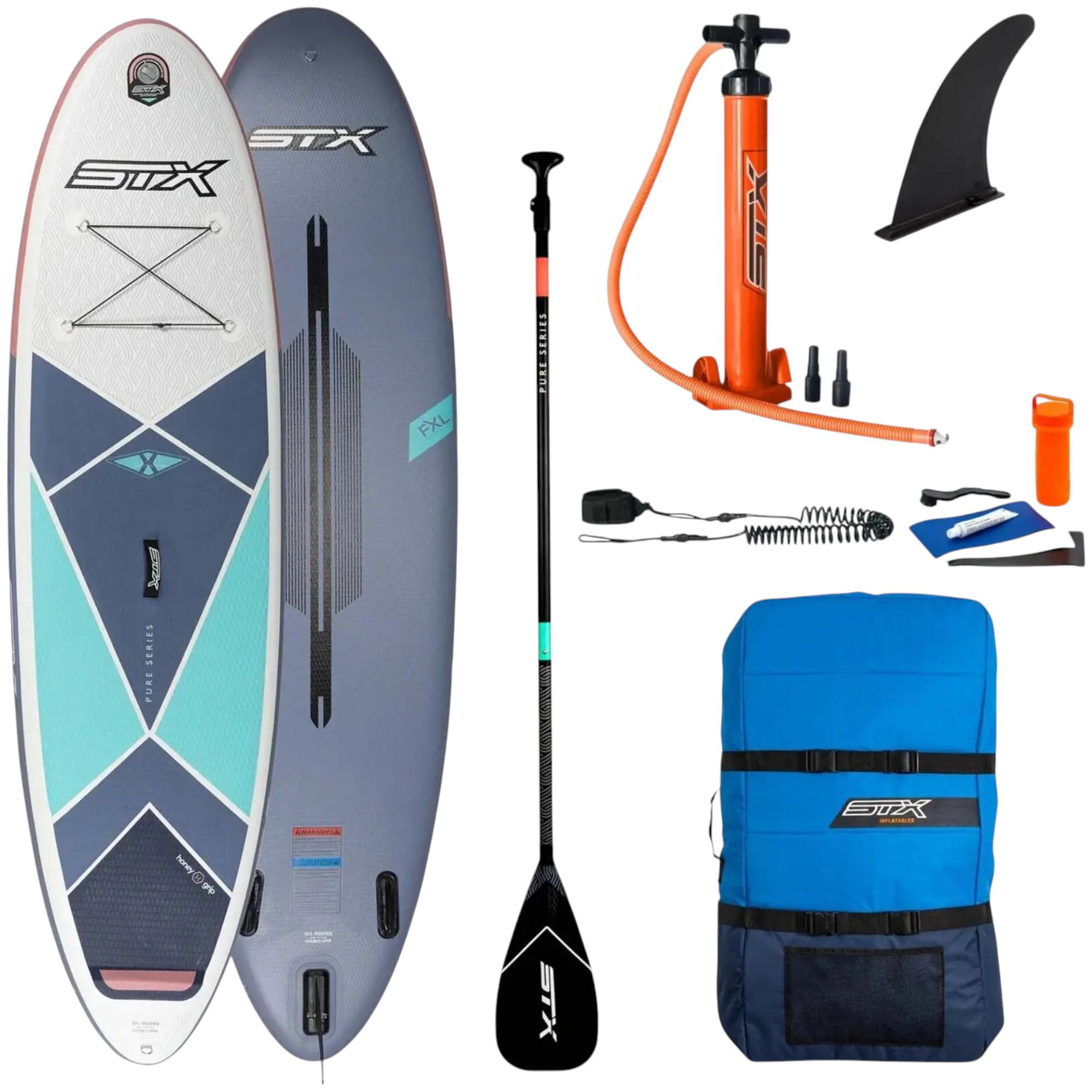 STX Freeride 10.6 SUP Board Set Aufblasbar inkl. Paddel Pumpe Tasche
