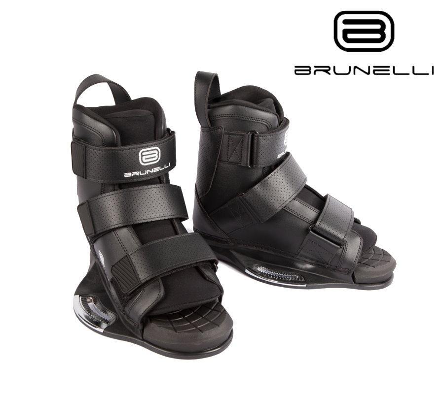 BRUNELLI Wakeboardbindung Bindung Wakeboard Binding Wake Boots black Boot