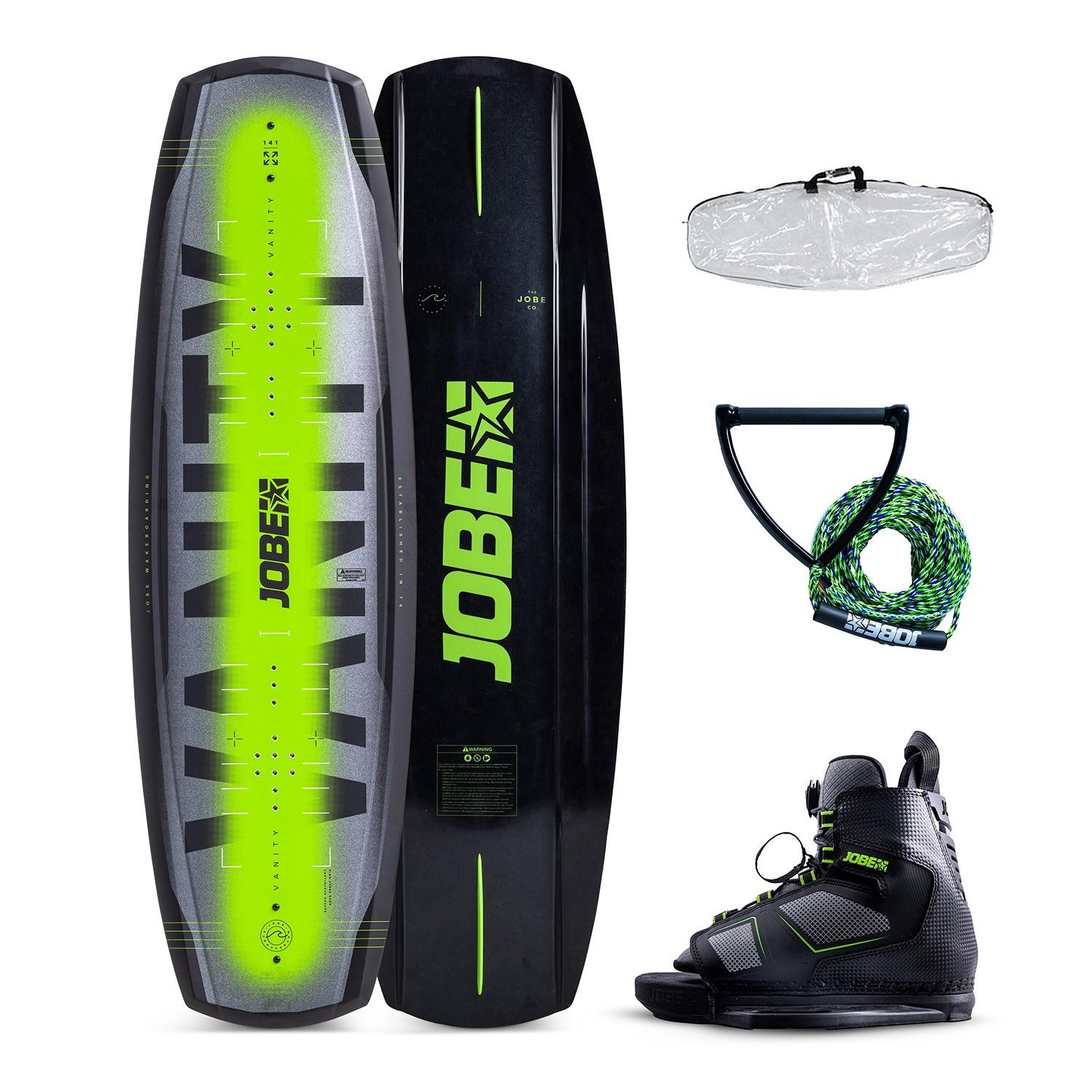 JOBE Vanity 131 Wakeboard Set + UNIT Bindung Tasche Wake Combo 131 cm