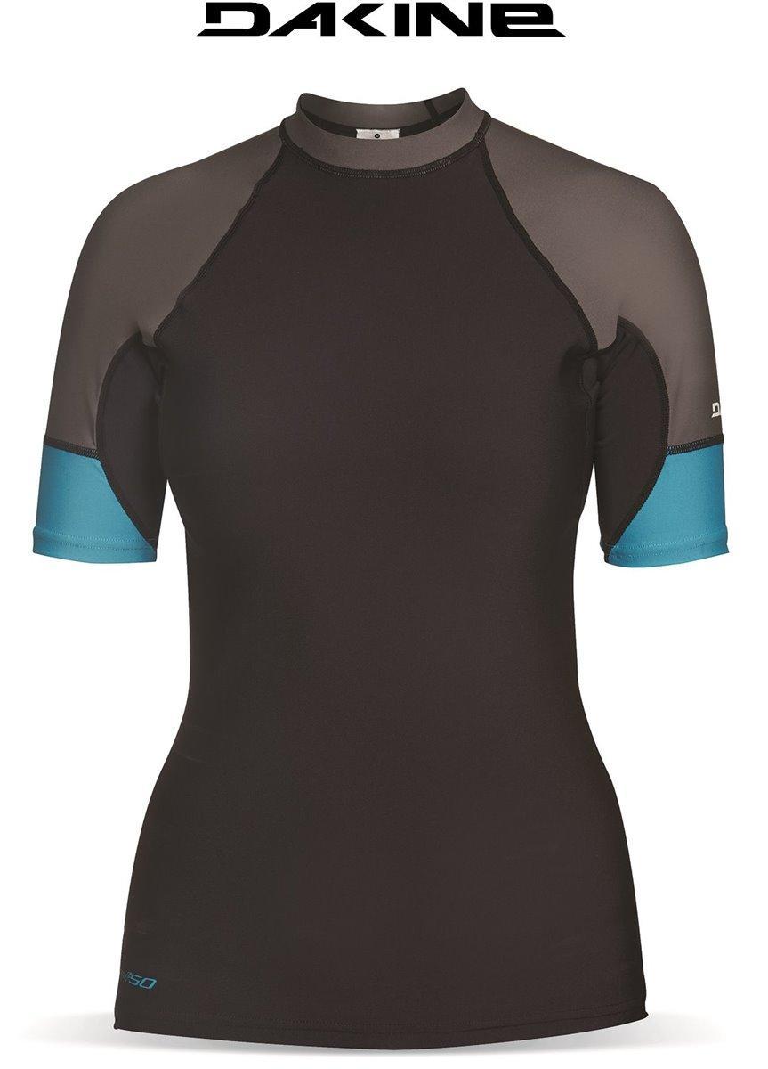 Dakine FLOW Damen Lycra Rash Guard Surfshirt Badeshirt Strandshirt Shirt Rash Guard