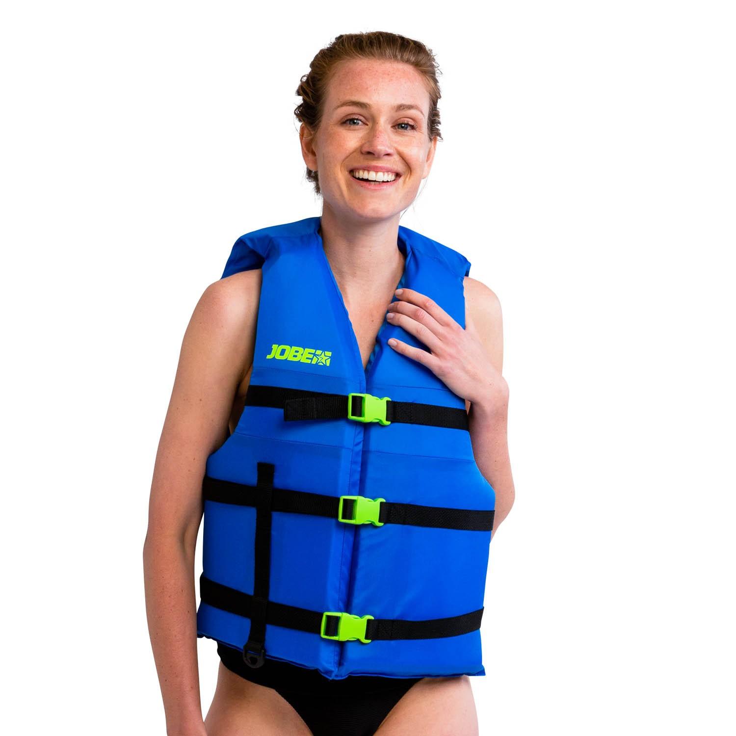 Jobe Universal Vest / Unisex Schwimm Boots Jetski Wakeboard Wasserski Weste - Farbe: blau