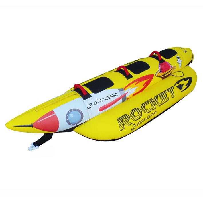SPINERA Rocket 3 Personen Banane Tube Wasserring Wasserreifen Towable aufblasbar