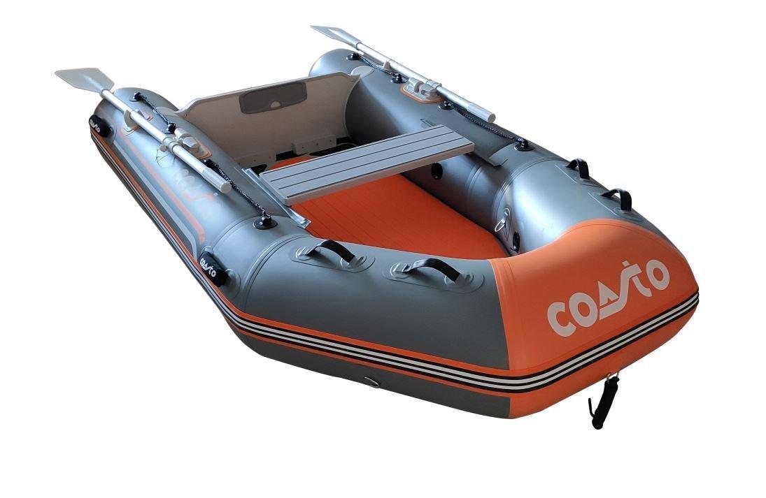 COASTO Schlauchboot mit Dropstitch Boden Dingi Beiboot Motorboot Ruderboot Shoe