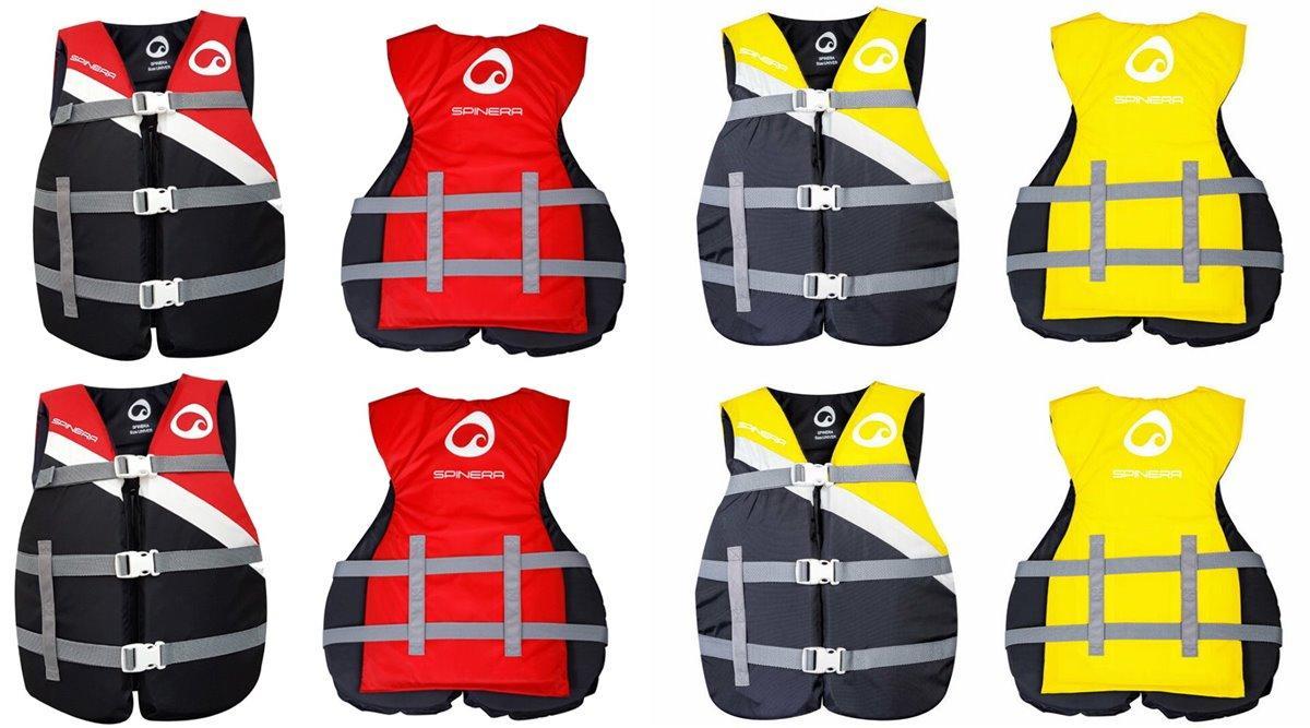 SPINERA Universal Nylon Vest 2er Set Schwimmwesten Wasserskiwesten 50N Weste