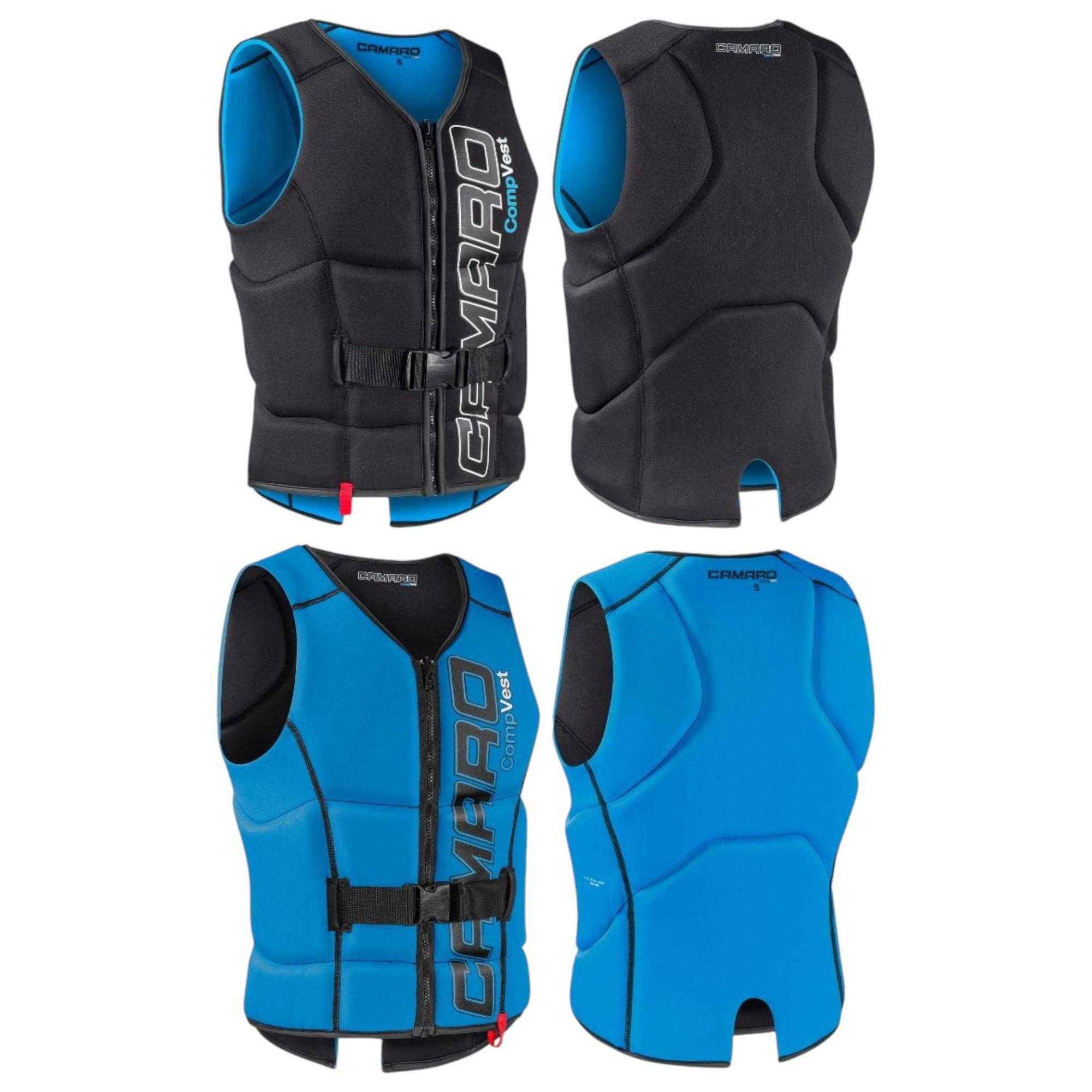 CAMARO Comp Neopren Prallschutzweste Wakeboard Jetski Wasserski SUP Impact Weste