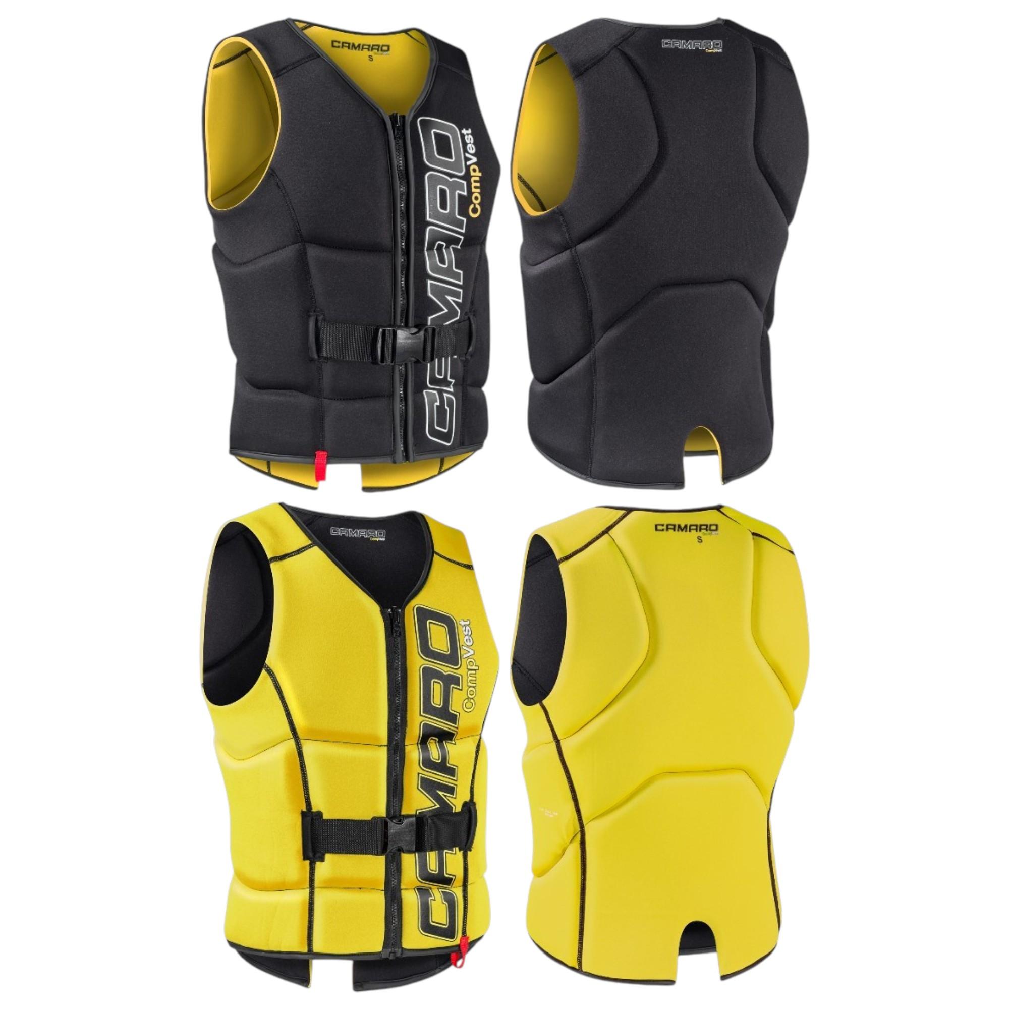 CAMARO Comp Neopren Prallschutzweste Wakeboard Kite Jetski Wasserski Impact Vest