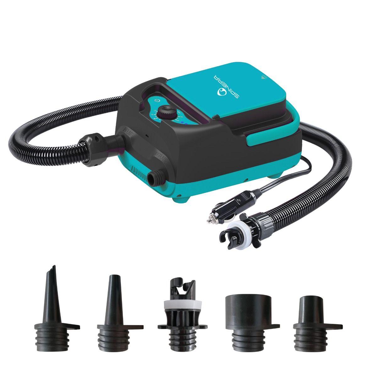 Spinera SUP4 High Pressure 12V Pump, 16 PSI Akku elektrische Stand Up Paddle Pumpe Inflator
