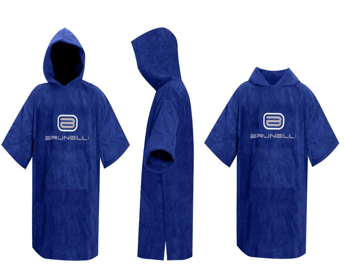 Brunelli Jugend Kinder Poncho Überzieher Bademantel Handtuch Schwimmen 100% Baumwolle