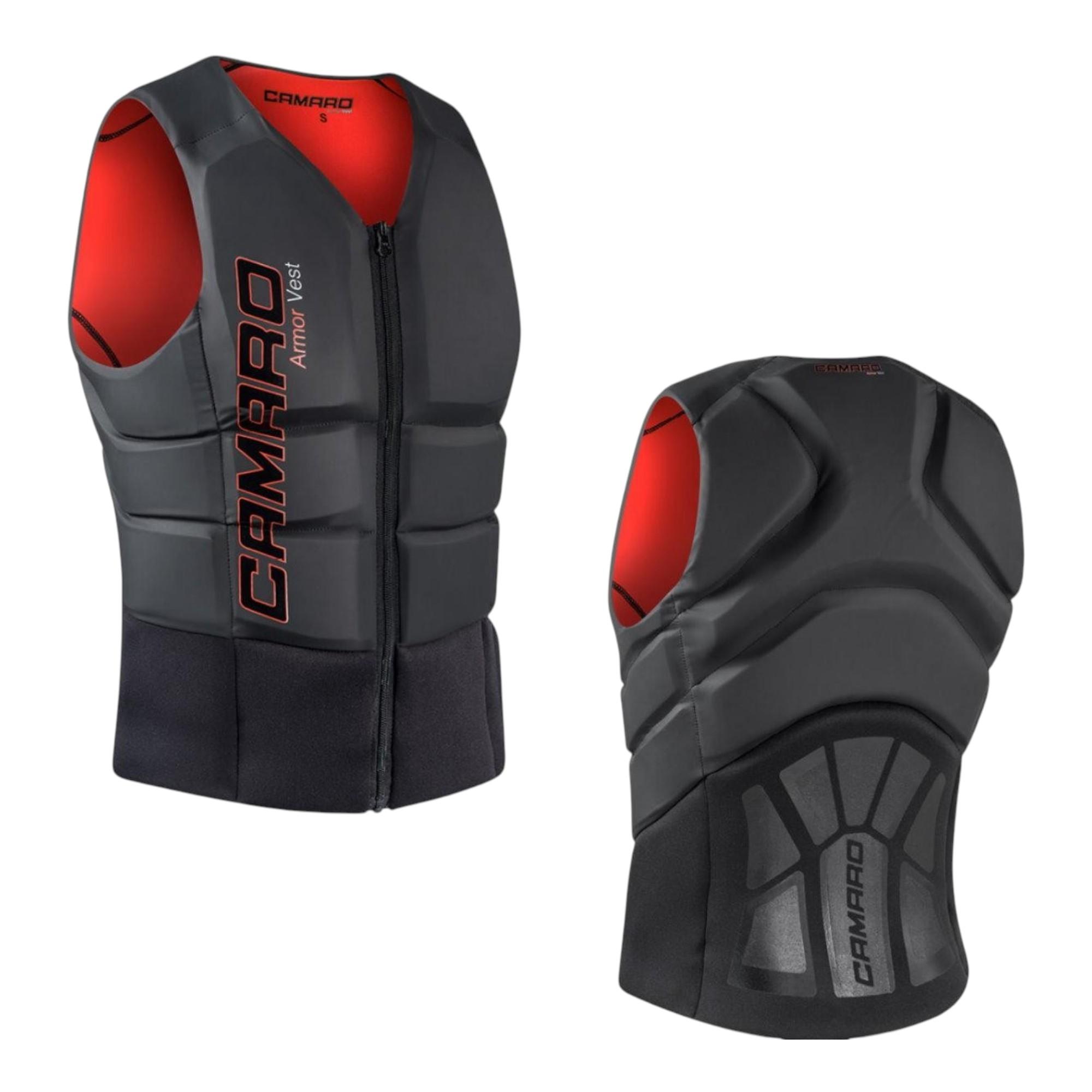 Camaro ARMOUR 4.0 Neopren Weste Prallschutz Oberteil Wakeboard Kite Wasserski Vest