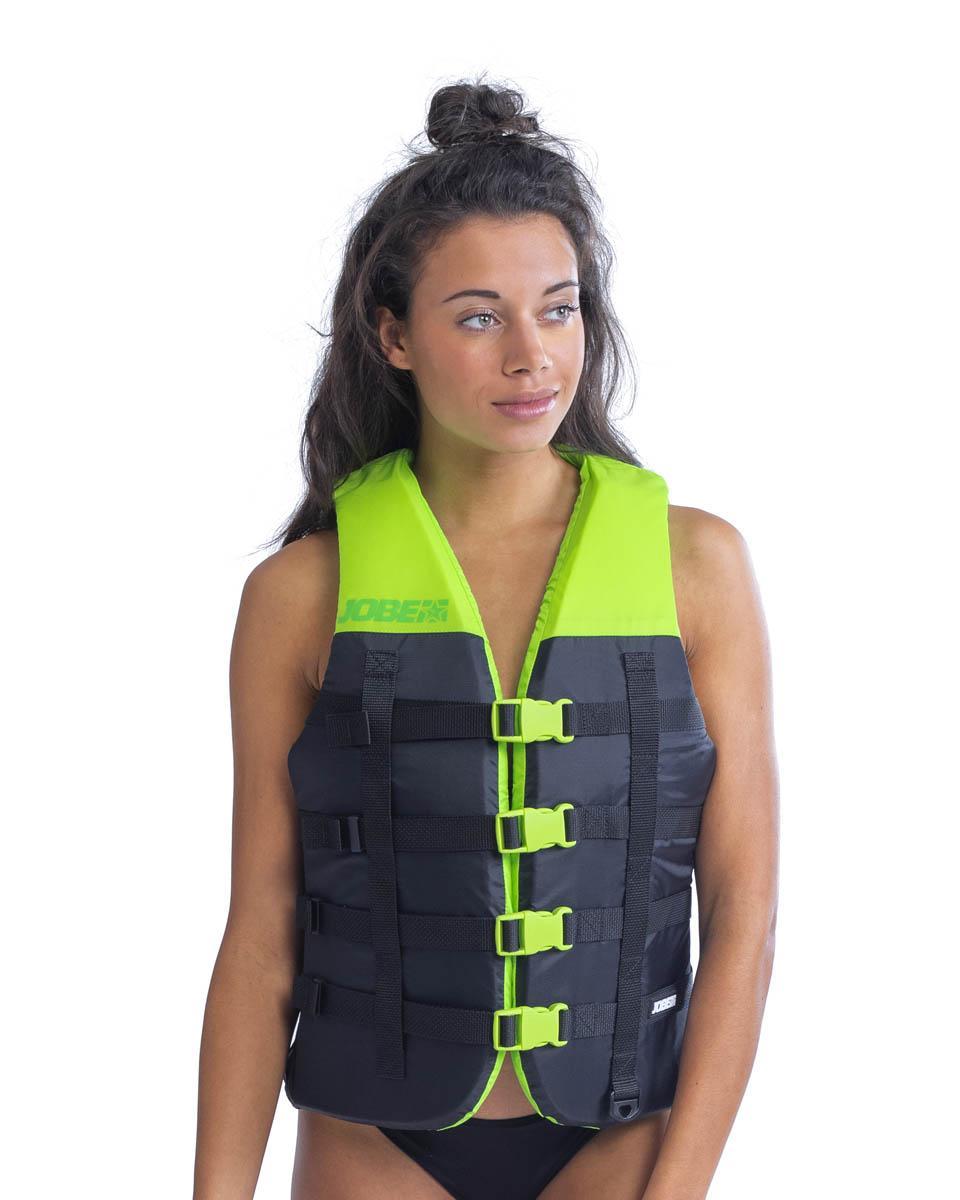 Jobe Progress Dual Nylon Vest green Schwimmweste Bootsweste Wasserski