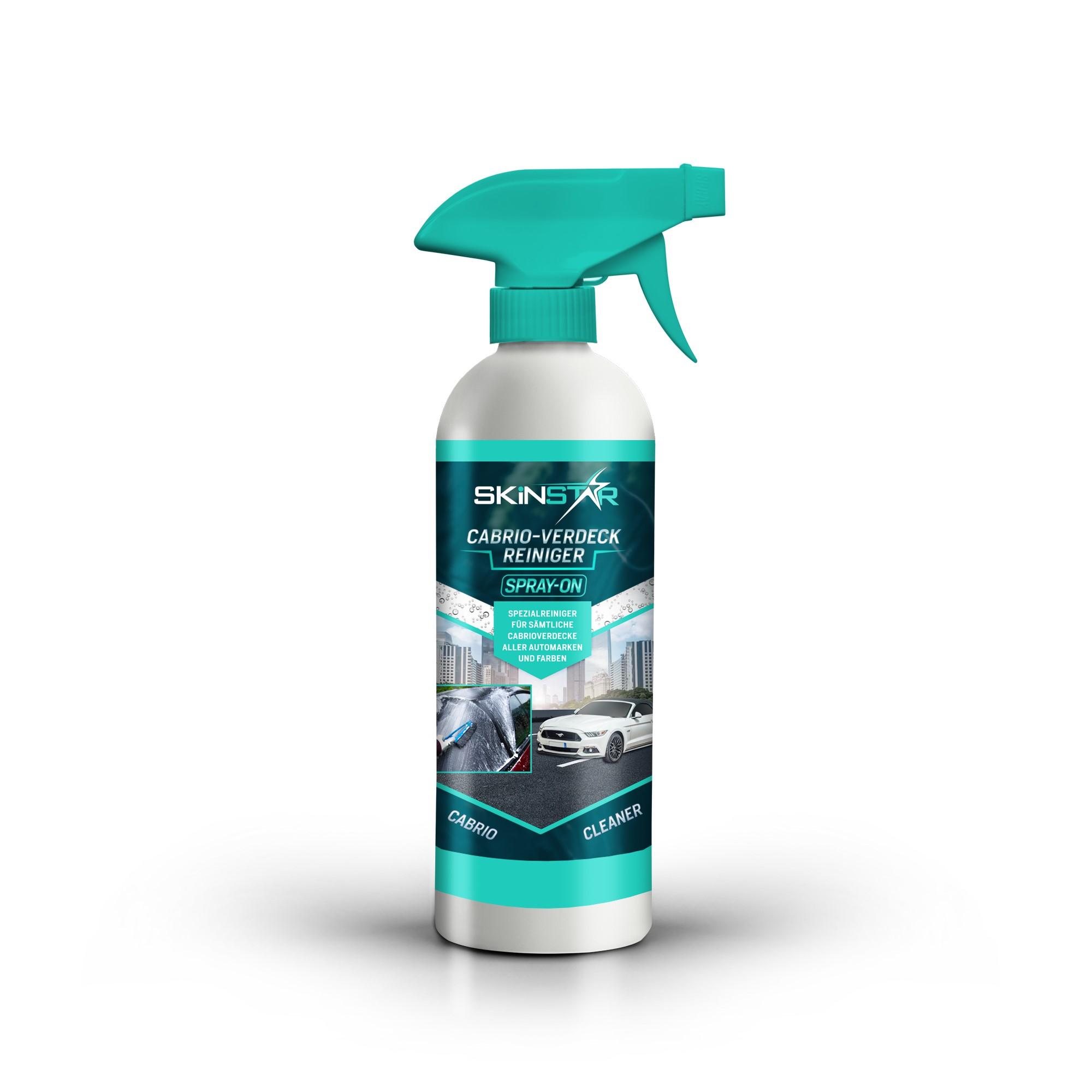 SkinStar Cabrio-Verdeck-Reiniger Schmutz Spezial-Reinigungsspray Cabrio Cleaner