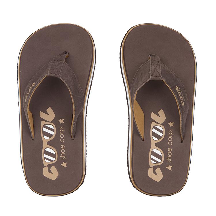 COOL SHOE ORIGINAL Flip Flops Badelatschen Zehentrenner Schuhe Surfer chocolate