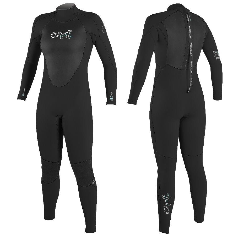 O'Neill Epic 2 CT 4/3mm Damen Neoprenanzug Black