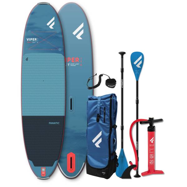 Fanatic Viper Air SLT 11.0 Windsurf iSUP Package AllAround Stand UP Paddle Board