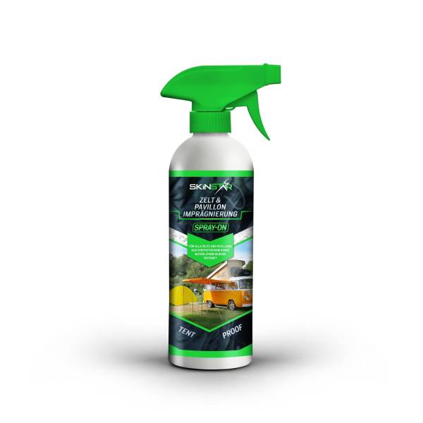 SkinStar Zelt & Pavillon Spray-On Imprägnierung 500ml Tent Proof Imprägnierspray
