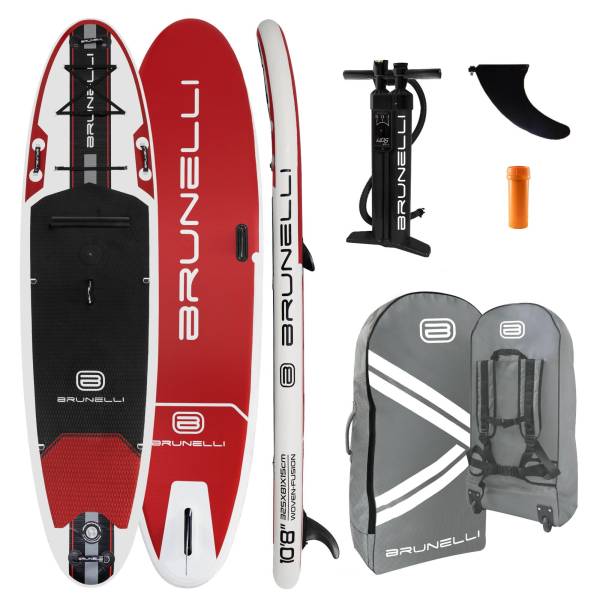 BRUNELLI 10.8 Windsurf Woven X Fusion Double Layer iSUP Board aufblasbar Stand Up Paddle 325cm