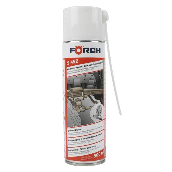 Förch Blattfeder Spray S452 Zahnrad Schmierstoff Ketten Drahtseil Seilfett 500ml