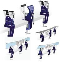 SkinStar Racing Ski Vise Skispanner Profi Skihalterung Plus World Cup Alpin