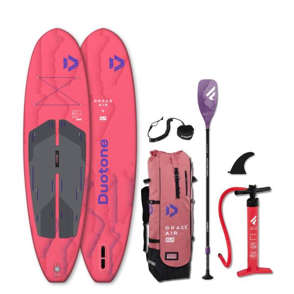 DUOTONE GRACE AIR SLS 10'4 iSUP SUP Board Damen Allround Set 7,0kg