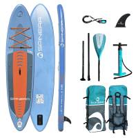 SPINERA LETS PADDLE 11.6 iSUP aufblasbar Surfboard Stand Up Paddle Set SUP 350cm